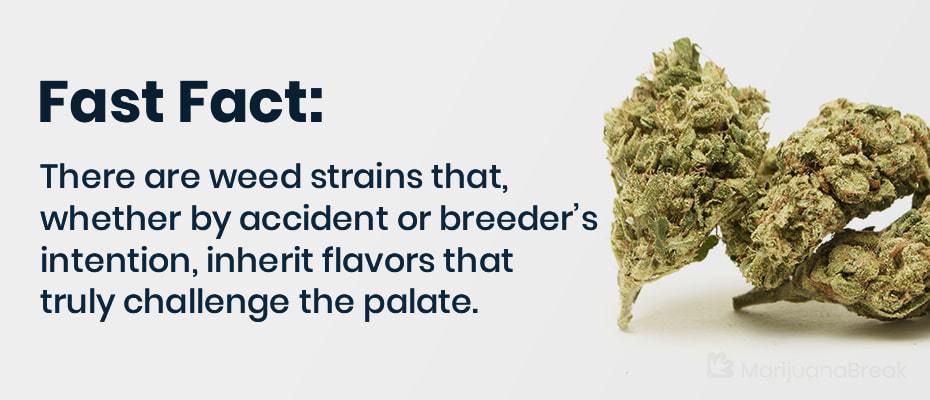 what does weed smell like