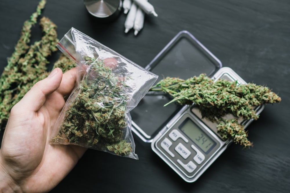 using weed scales to figure out how many ounces are in a pound