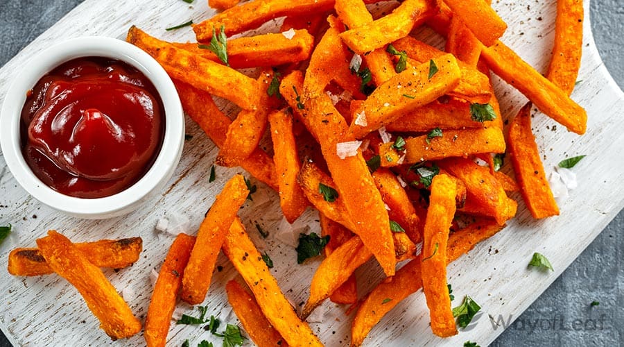 try sweet potatoes