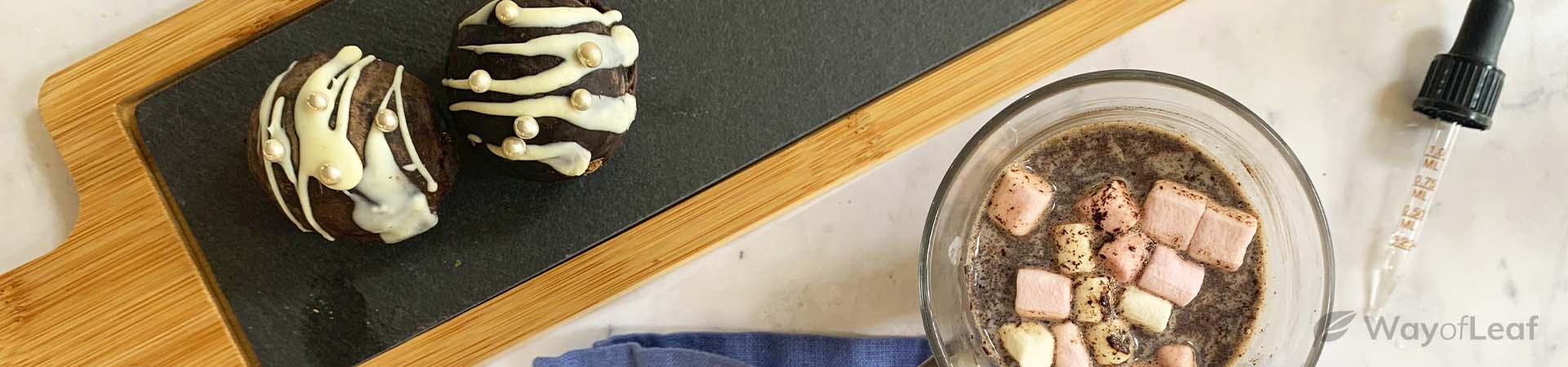 CBD Hot Chocolate With Chocolate Bombs Recipe